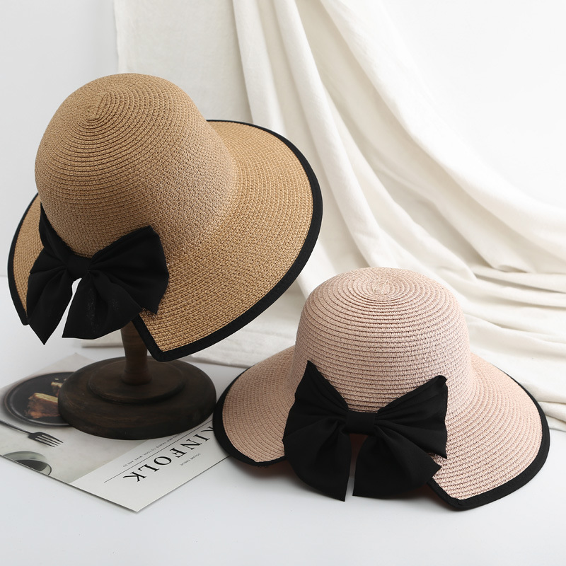 K189 Women's Hat Beach Hat Pan - Bucket Hat Straw ulasan dan harga