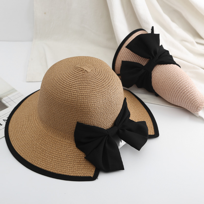 K189 Women's Hat Beach Hat Pan - Bucket Hat Straw ulasan dan harga