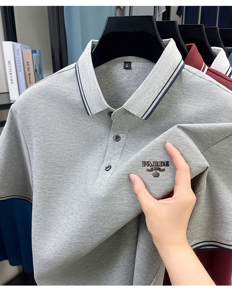 Men's 100% Cotton Pique Polo S - Polo Shirt Pique ulasan dan harga