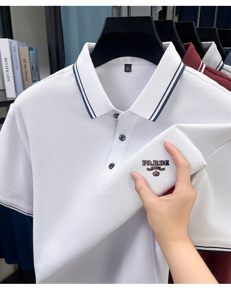 Men's 100% Cotton Pique Polo S - Polo Shirt Pique ulasan dan harga