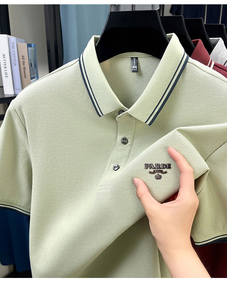 Men's 100% Cotton Pique Polo S - Polo Shirt Pique ulasan dan harga