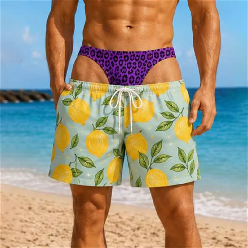 Summer Quick‑Dry Beach Shorts  - Trunks Board Surf ulasan dan harga