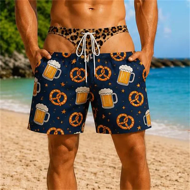 Summer Quick‑Dry Beach Shorts  - Trunks Board Surf ulasan dan harga
